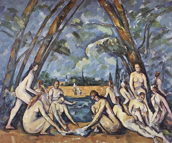 Paul Cezanne The Large Bathers China oil painting art